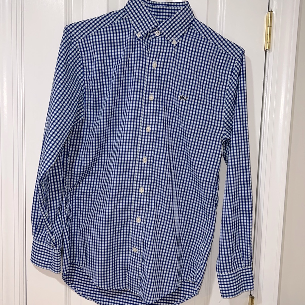 Mens Vineyard Vines Performance Button Down Shirt Xs